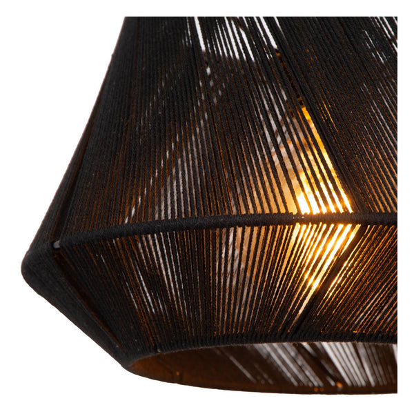 Lucide JESSICA hanglamp Ø 30 cm, E27, zwart
