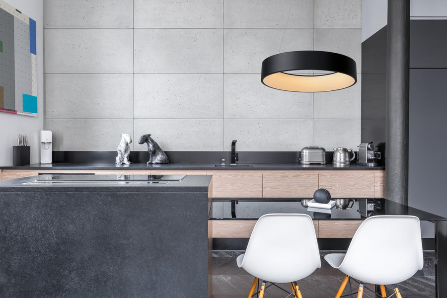 Lucide TALOWE LED dimbare LED-hanglamp Ø 60 cm, 39 W, zwart