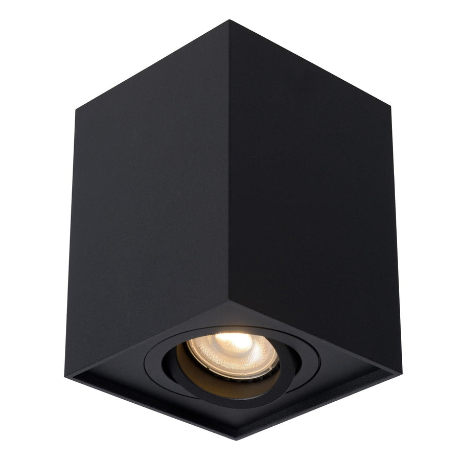 Lucide TUBE plafondspot GU10, zwart