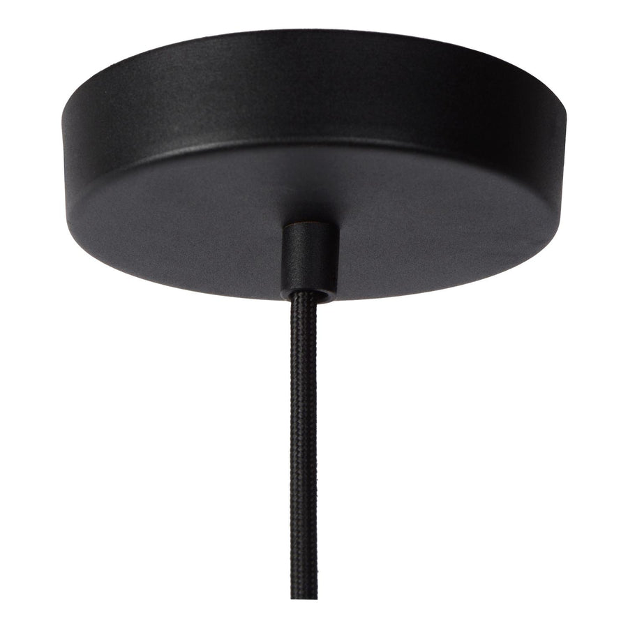 Lucide LIONEL hanglamp Ø 6,5 cm, E27, zwart