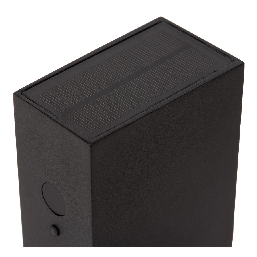 Lucide BOLTON dimbare LED-wandlamp voor binnen en buiten met bewegings- en dag-nachtsensor 1 W, IP54, zwart