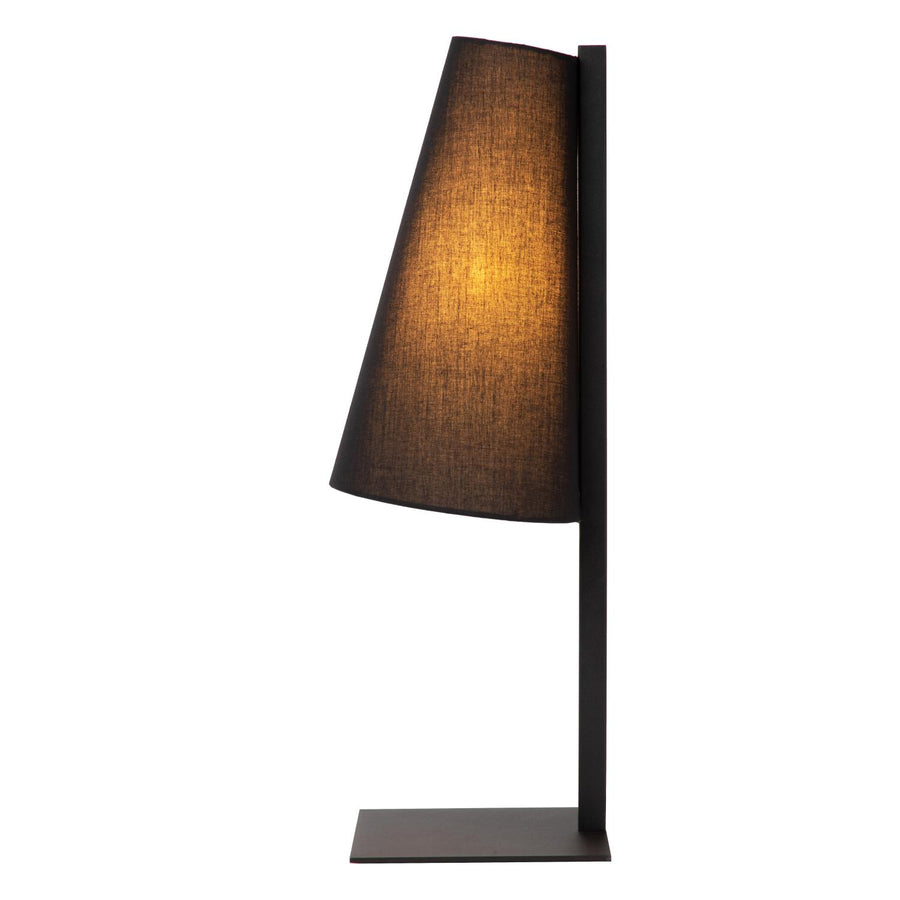 Lucide GREGORY tafellamp E27, zwart