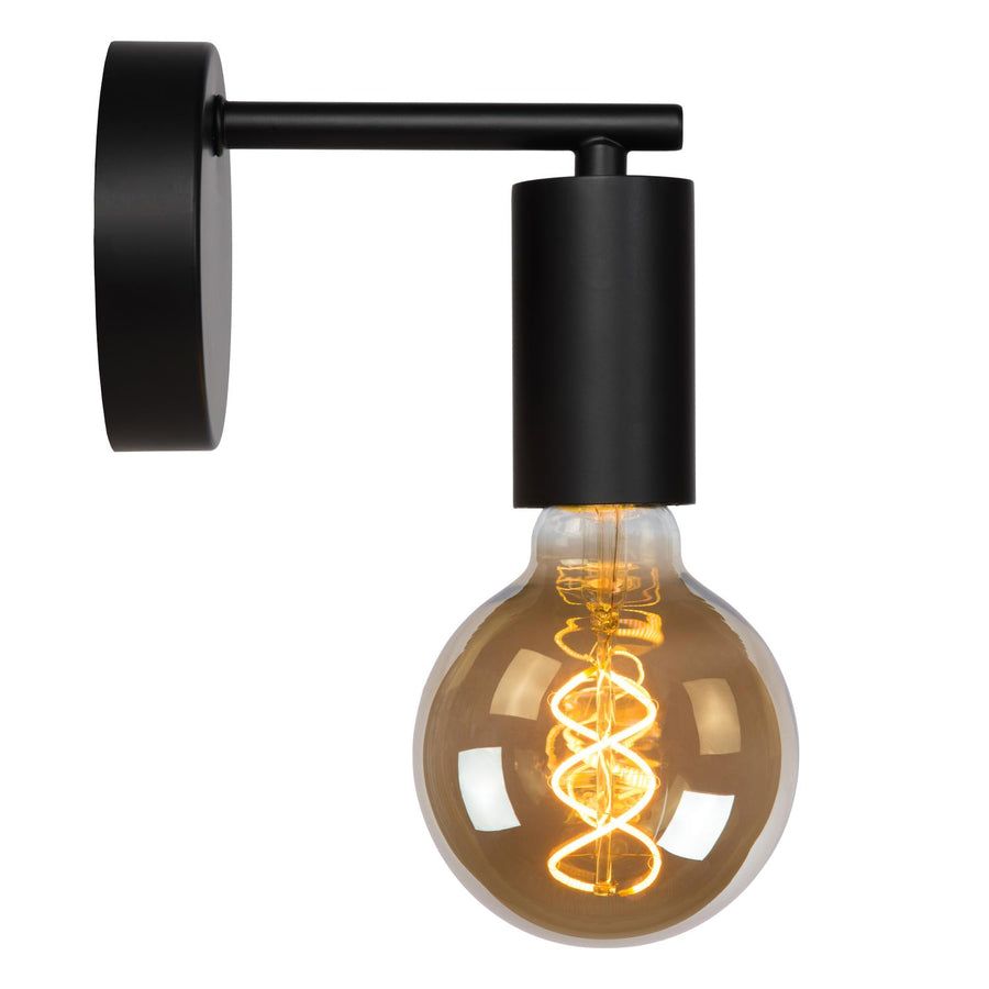Lucide LEANNE wandlamp E27, zwart