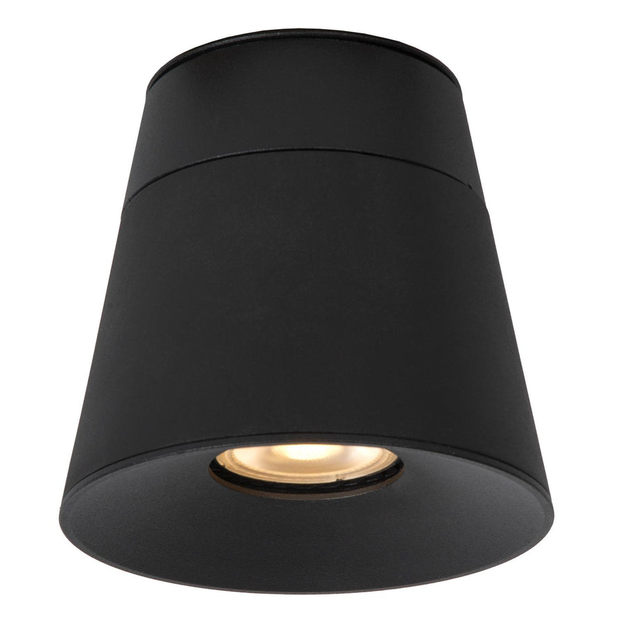 Lucide TRIGONO plafondspot Ø 10,5 cm, GU10, zwart