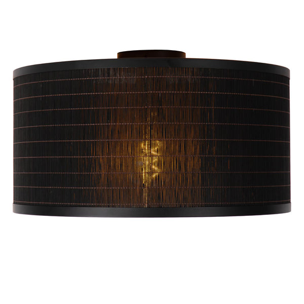 Lucide TAGALOG plafondlamp Ø 40 cm, E27, zwart