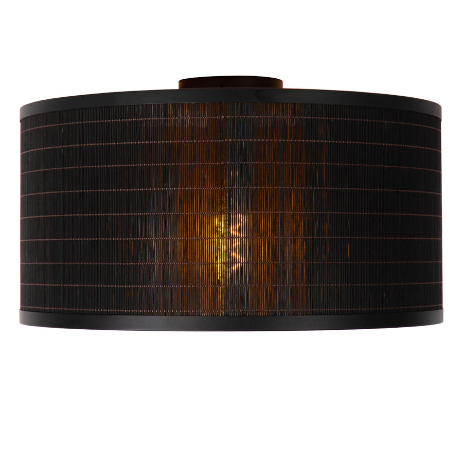 Lucide TAGALOG plafondlamp Ø 40 cm, E27, zwart