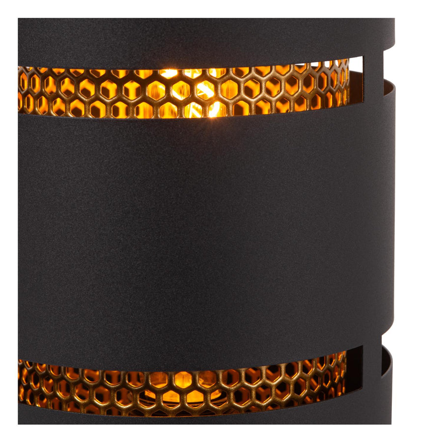 Lucide ROSAS tafellamp Ø 16 cm, E27, zwart