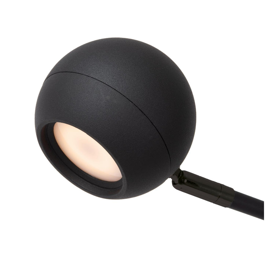 Lucide COMET oplaadbare LED-bureaulamp met 3 dimstanden, 3 W, zwart