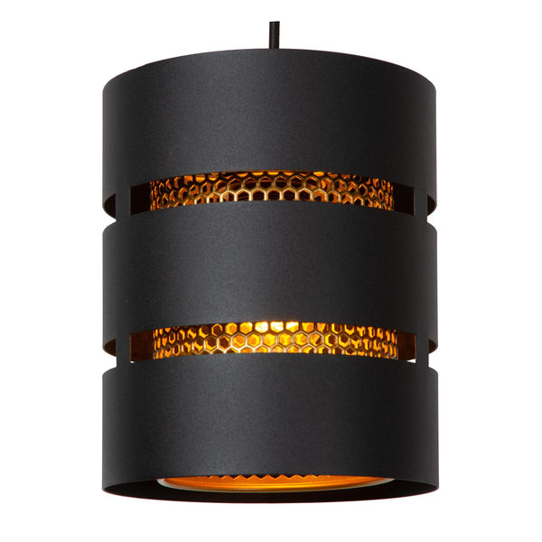 Lucide ROSAS hanglamp Ø 43 cm, 3 × E27, zwart