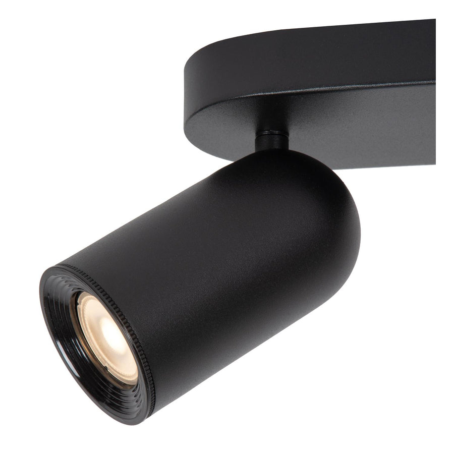 Lucide PUNCH plafondspot 4 × GU10, zwart
