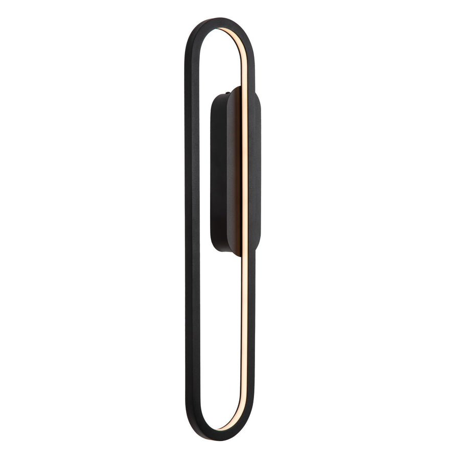 Lucide THELMA dimbare LED-wandlamp 24 W, zwart