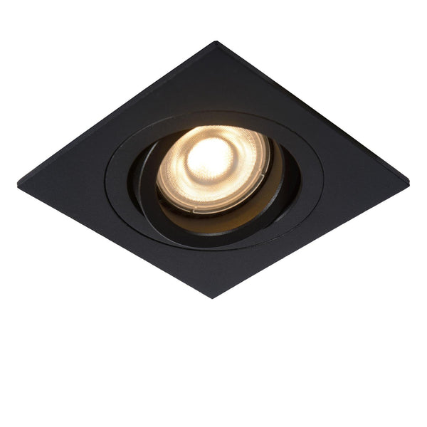 Lucide TUBE inbouwspot GU10, zwart
