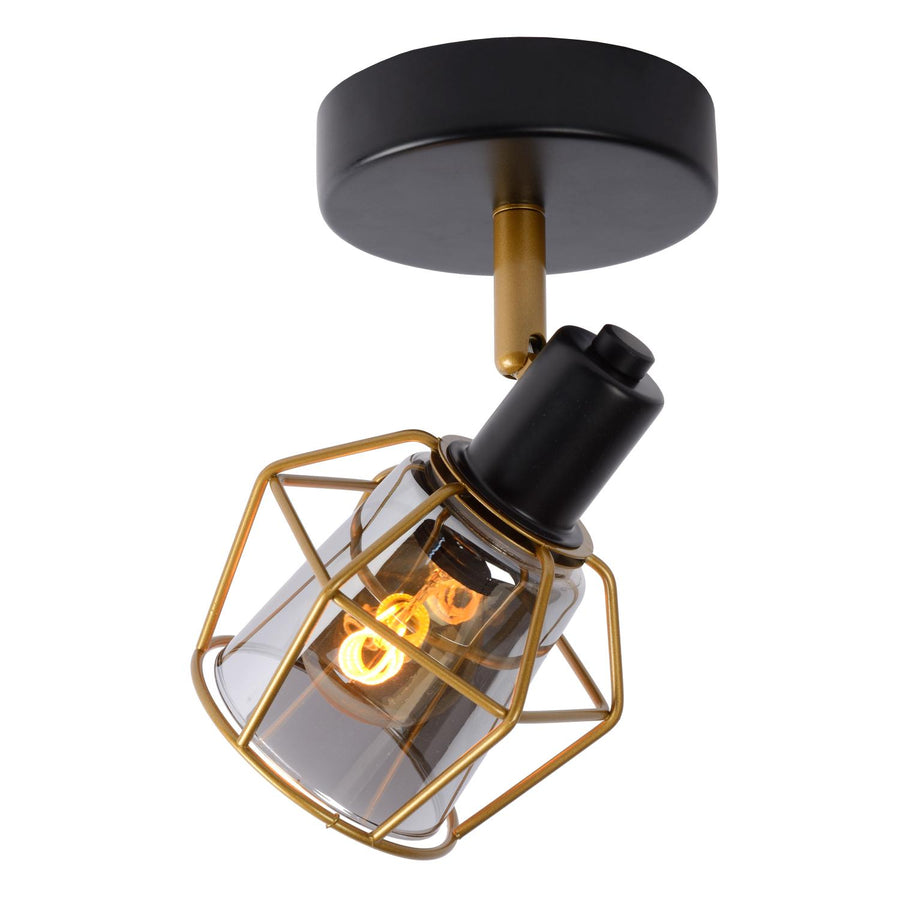 Lucide NILA plafondspot E14, zwart