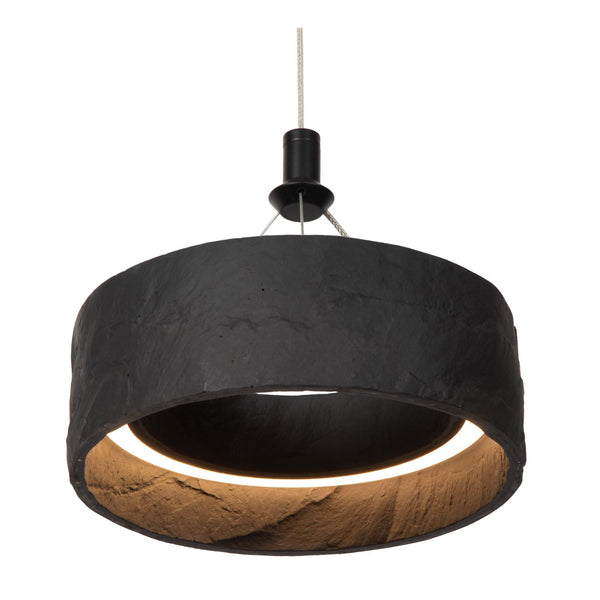 Lucide ADELANTE dimbare LED-hanglamp Ø 60 cm, 36 W, 2200–3300 K, zwart