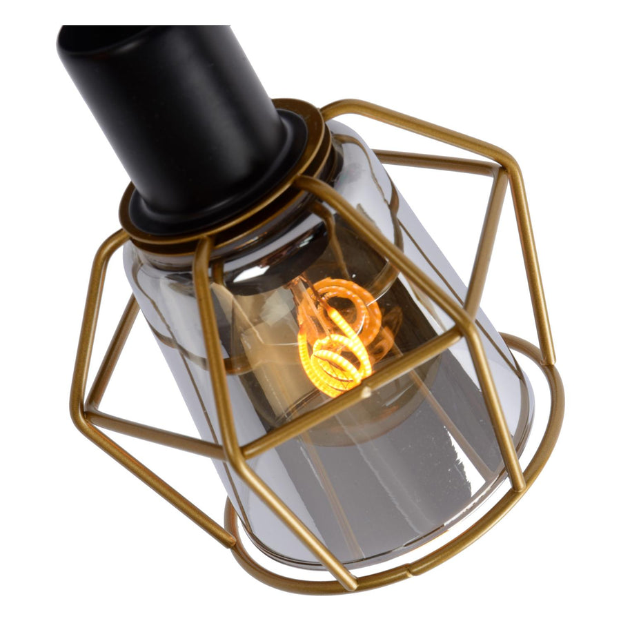 Lucide NILA plafondspot 2 × E14, zwart
