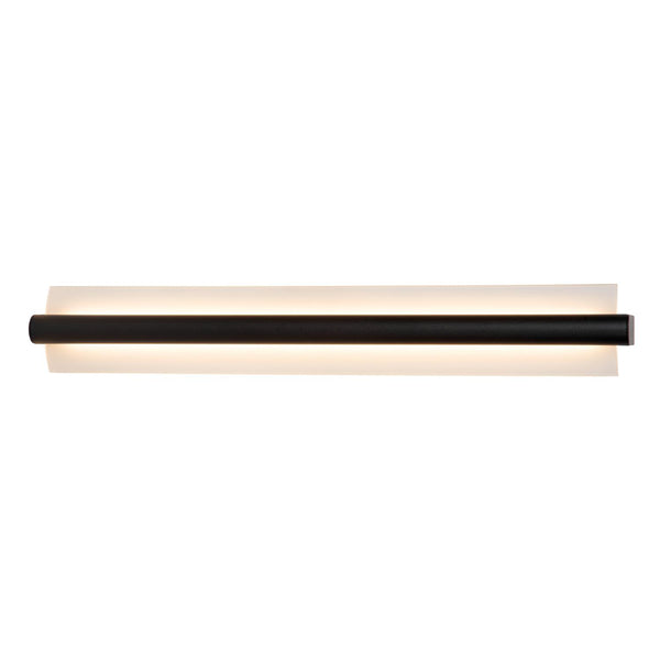 Lucide WANDA LED-wandlamp voor de badkamer 19 W, IP44, zwart