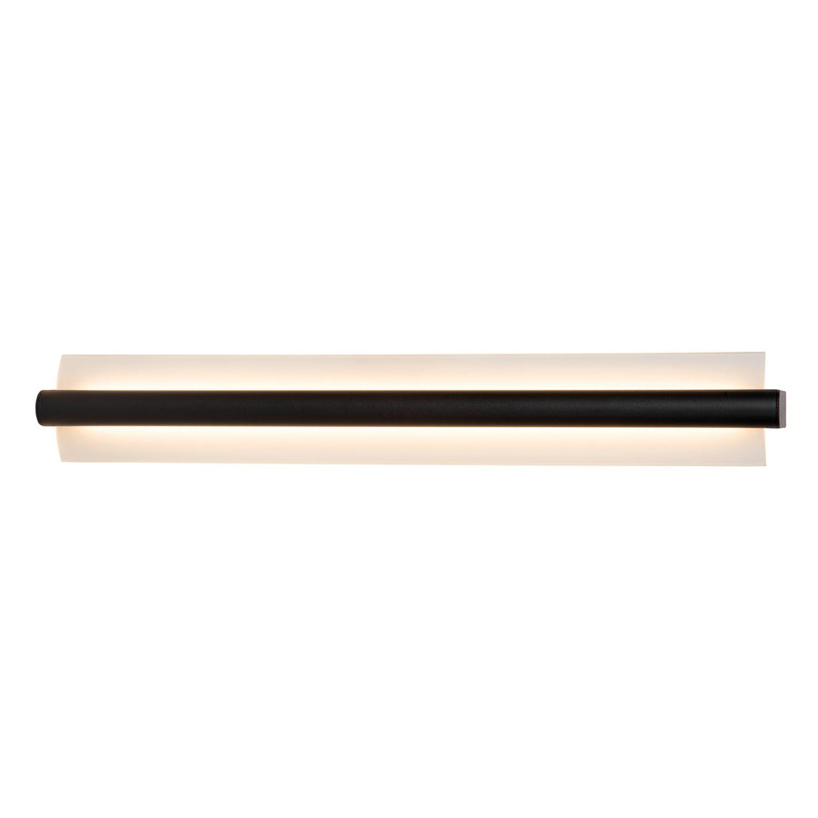 Lucide WANDA LED-wandlamp voor de badkamer 19 W, IP44, zwart