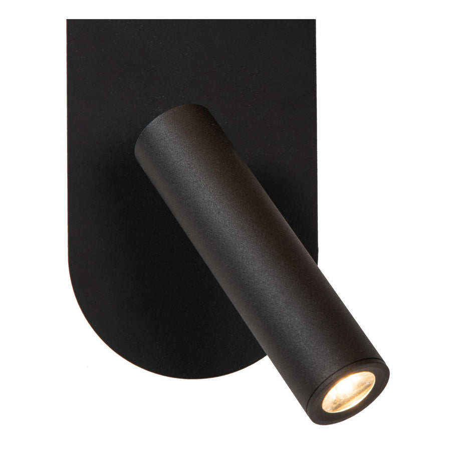 Lucide KELLY LED-nachtlampje 3,5 W, zwart