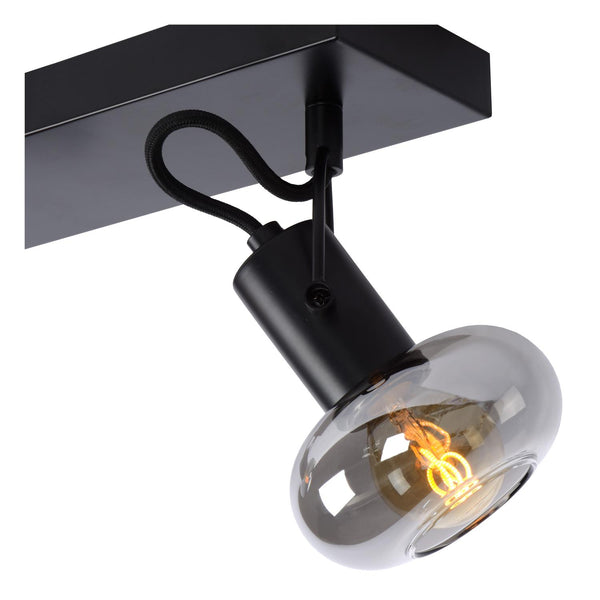 Lucide MADEE plafondspot 2 × E14, zwart