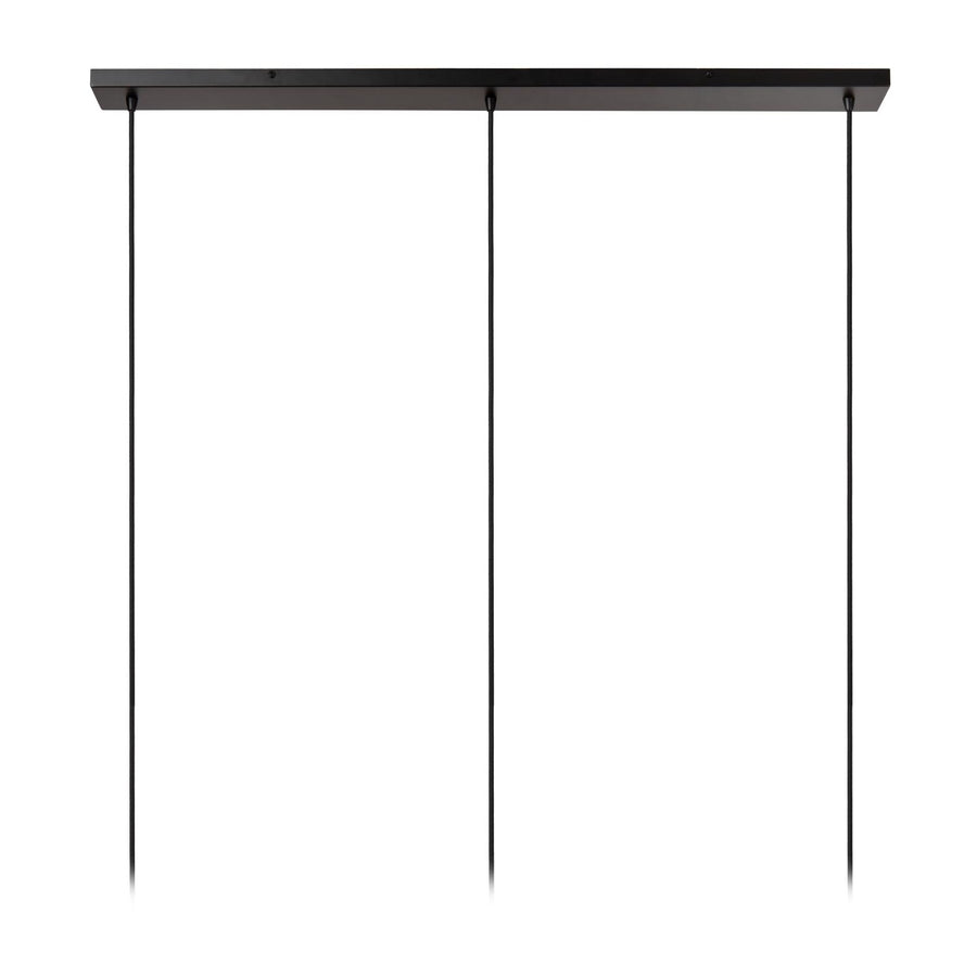 Lucide TAGALOG hanglamp Ø 40 cm, 3 × E27, zwart