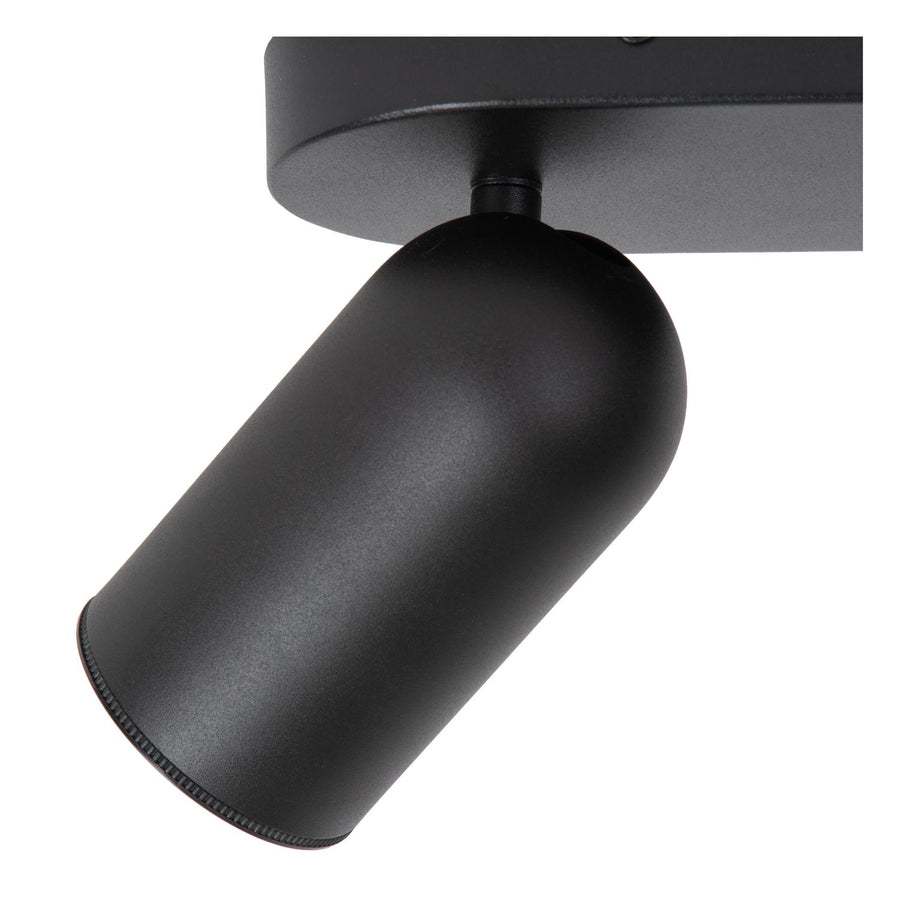 Lucide PUNCH plafondspot 2 × GU10, zwart