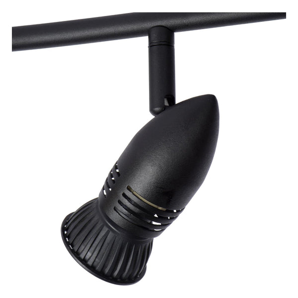 Lucide CARO plafondspot 4 × GU10, zwart