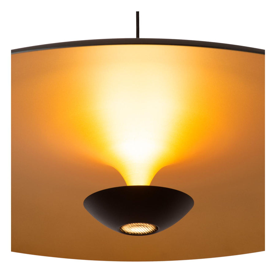 Lucide KENNETH dimbare LED-hanglamp Ø 80 cm, 22 W, zwart
