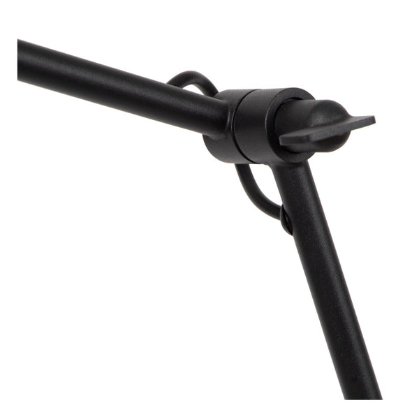 Lucide MILNE dimbare LED-vloerlamp 8 W, zwart
