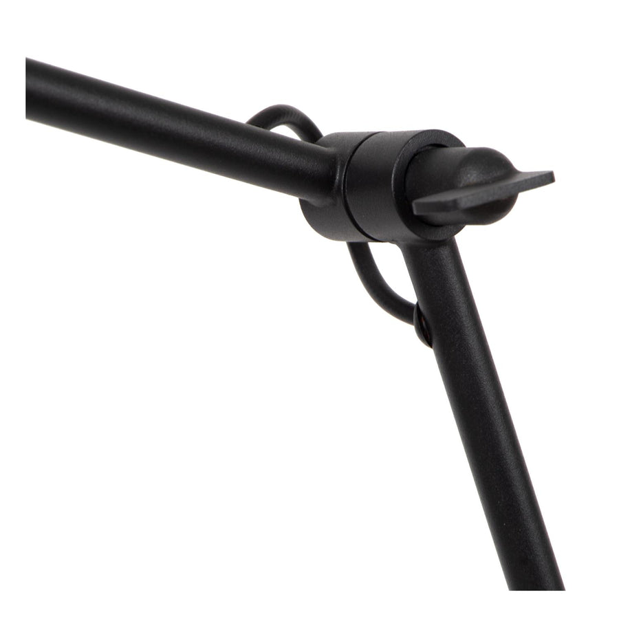Lucide MILNE dimbare LED-vloerlamp 8 W, zwart