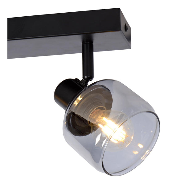 Lucide BJORN plafondspot 2 × E14, zwart