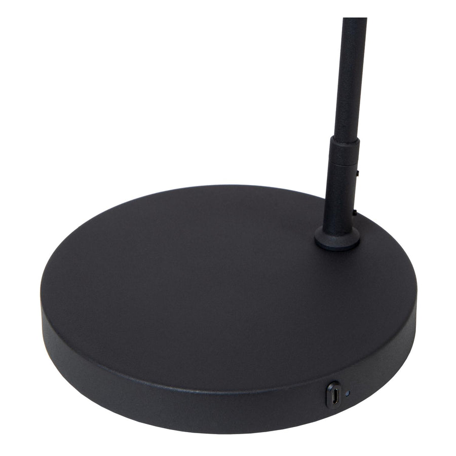 Lucide STIRLING oplaadbare LED-vloerlamp met 3 dimstanden, 3 W, zwart