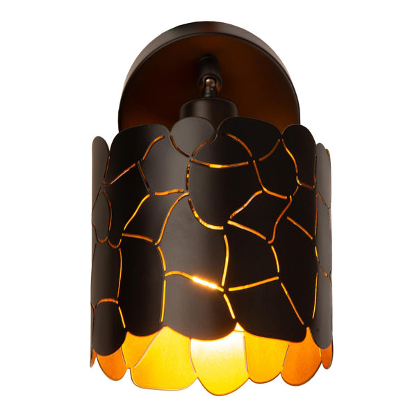 Lucide ALMELO wandspot Ø 12 cm, E14, zwart