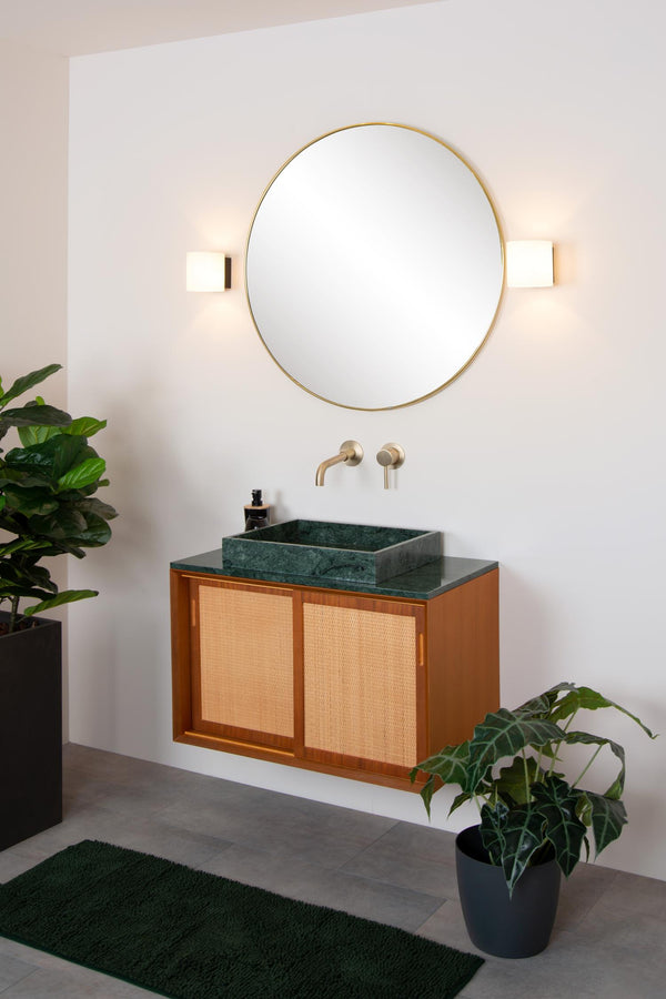 Lucide JELTE wandlamp voor de badkamer G9, IP44, zwart