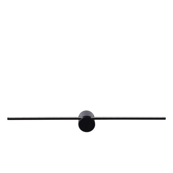 Lucide MIZAR LED-wandlamp voor de badkamer 6 W, IP44, zwart