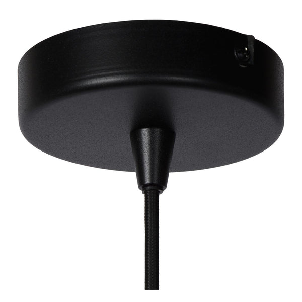 Lucide NOLAN hanglamp Ø 24 cm, E27, zwart