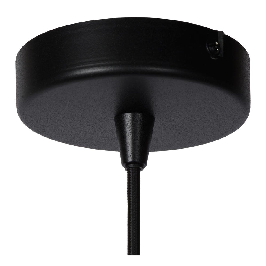 Lucide NOLAN hanglamp Ø 24 cm, E27, zwart