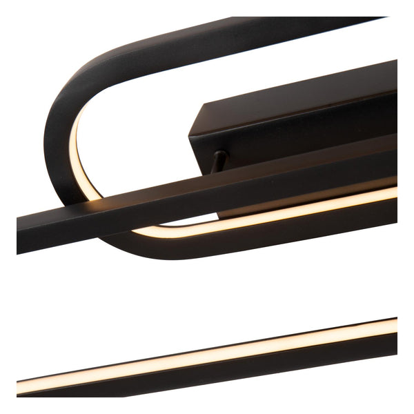 Lucide THELMA dimbare LED-wandlamp 35 W, zwart