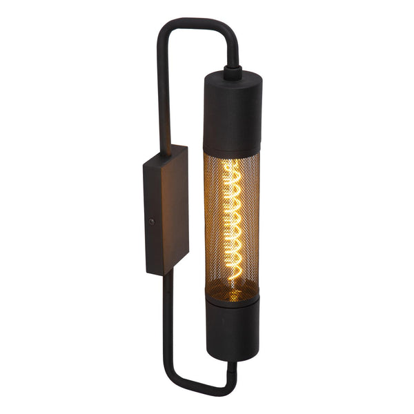Lucide CALIXT wandlamp E27, zwart