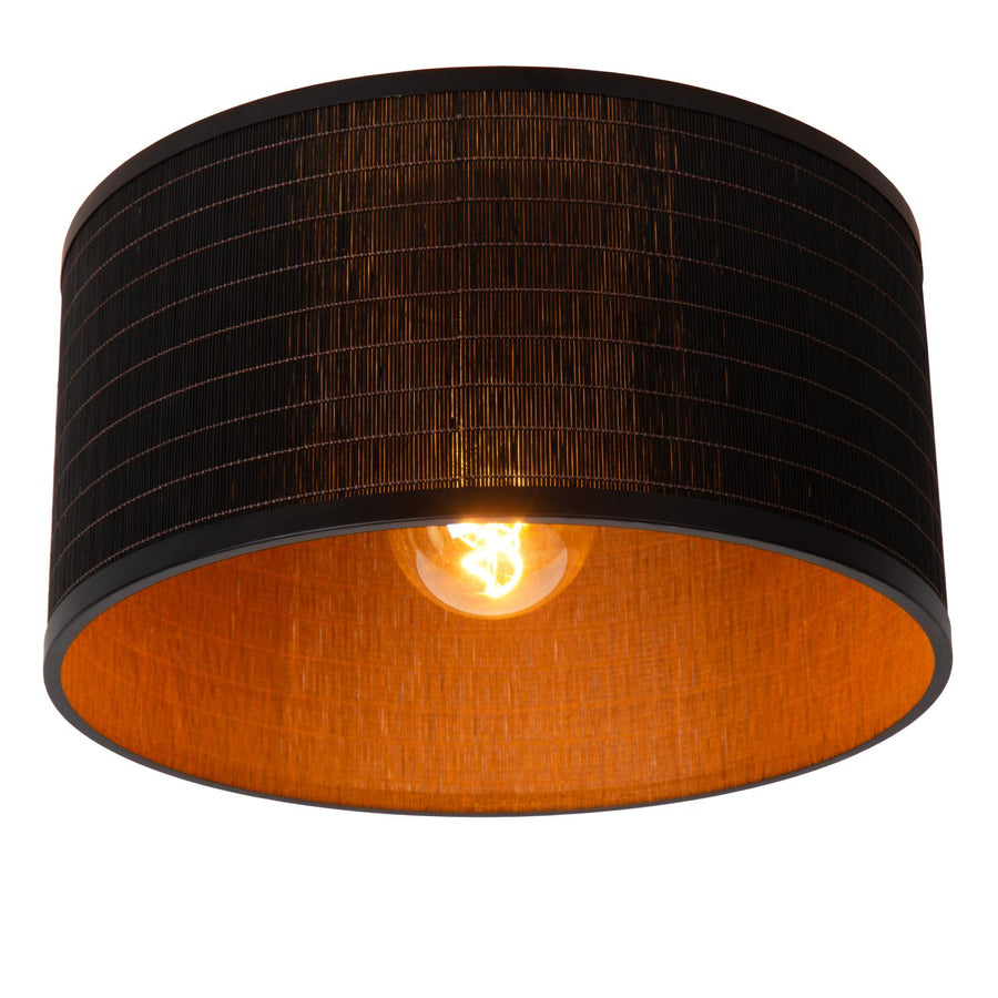 Lucide TAGALOG plafondlamp Ø 40 cm, E27, zwart