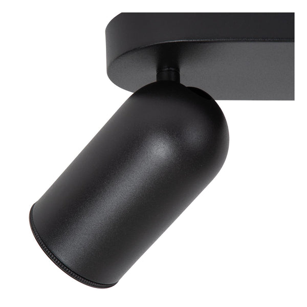 Lucide PUNCH plafondspot 4 × GU10, zwart
