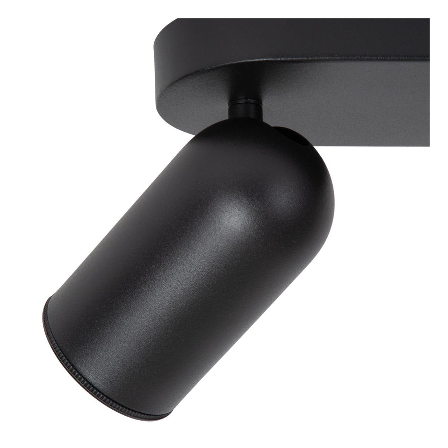 Lucide PUNCH plafondspot 4 × GU10, zwart