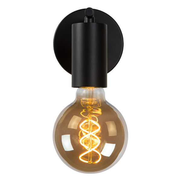 Lucide LEANNE wandlamp E27, zwart