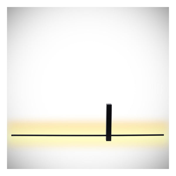 Lucide SEGIN LED-wandlamp 10 W, zwart