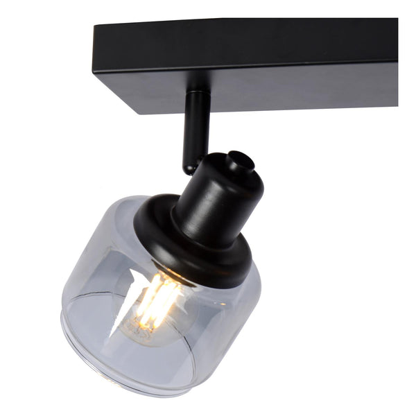 Lucide BJORN plafondspot 2 × E14, zwart
