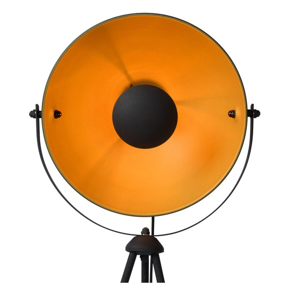 Lucide ALVARO vloerlamp E27, zwart