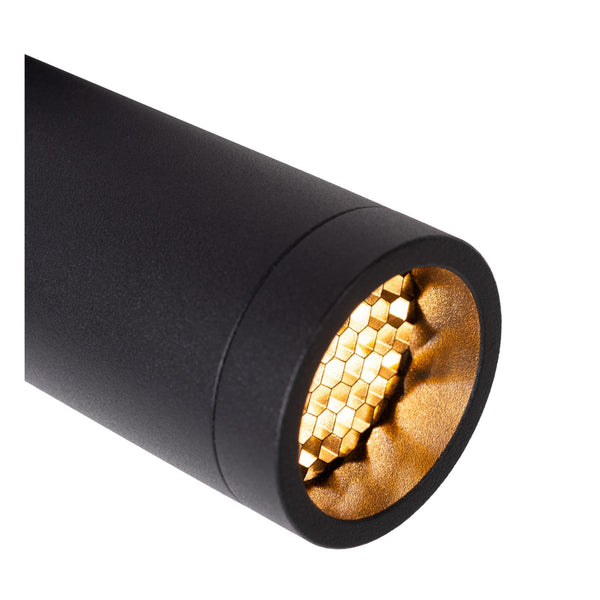 Lucide GRADO plafondspot Ø 25 cm, 3 × GU10, zwart