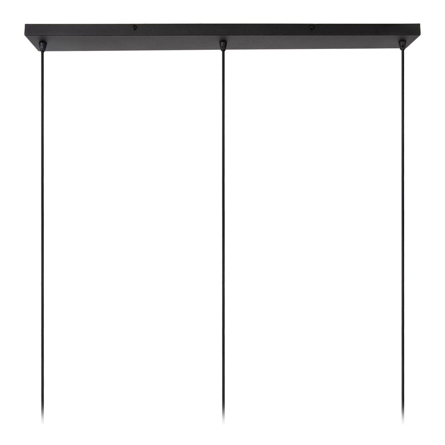 Lucide CIRCLE hanglamp 3 × E27, zwart