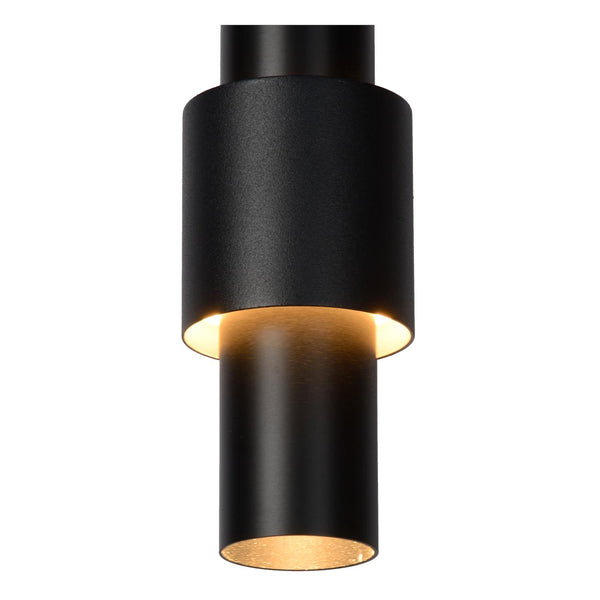 Lucide MARGARY dimbare LED-hanglamp Ø 28 cm, 3 × 4 W, zwart