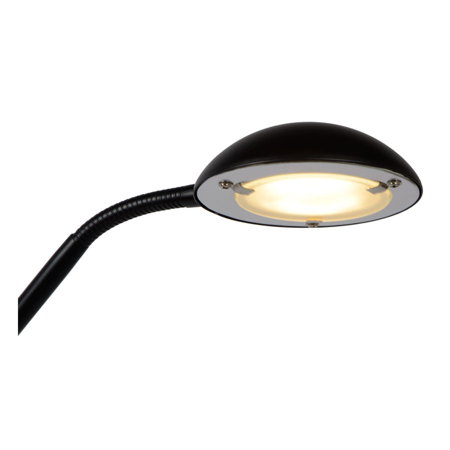 Lucide ZENITH dimbare LED-leesvloerlamp zwart
