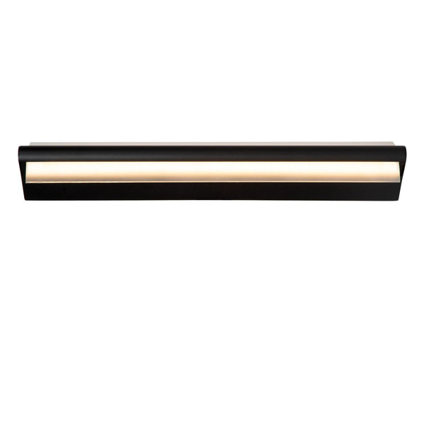 Lucide WANDA LED-wandlamp voor de badkamer 19 W, IP44, zwart